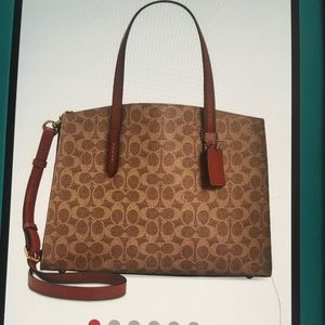 Coach Charlie carryall handbag